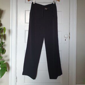 Black Buckled Trousers